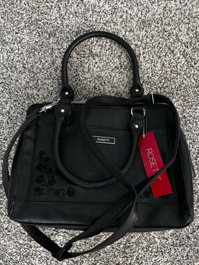Black Rosetti Purse